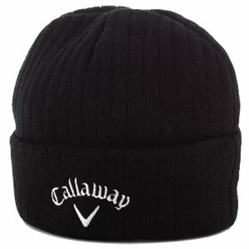 Callaway zwart gebreide Beanie