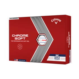 Callaway Limited Edition Chrome Soft 360 Triple Track - golfballen