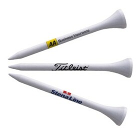 Tees 70 mm met logo